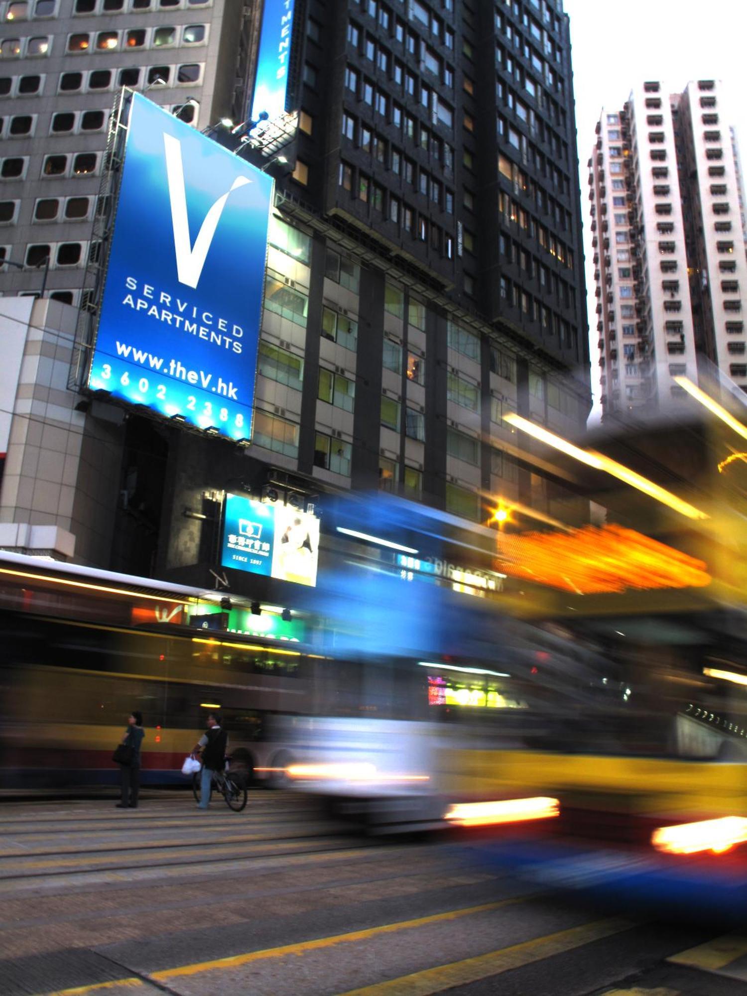V Causeway Bay Aparthotel Hongkong Eksteriør bilde